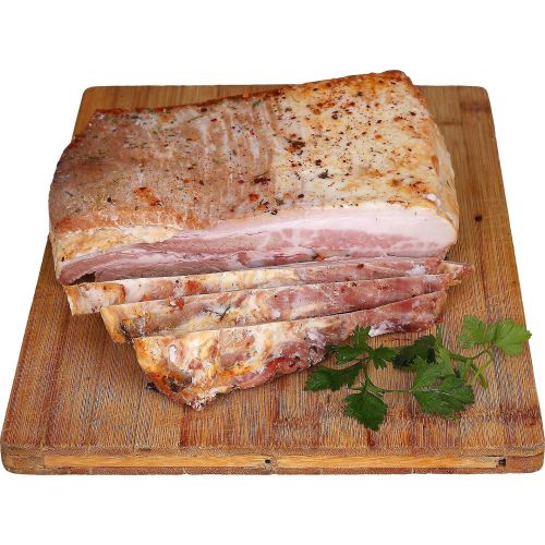 Hit Max печен деликатес от свински гърди с кост, на килограм (1 кг)