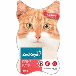 ZooRoyal котешка храна пастет от пуешко (85 г)