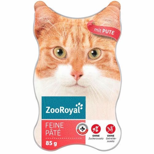 ZooRoyal котешка храна пастет от пуешко (85 г)