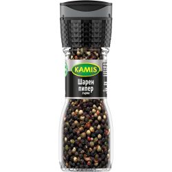 Kamis шарен пипер зърна, мелничка (36 г)