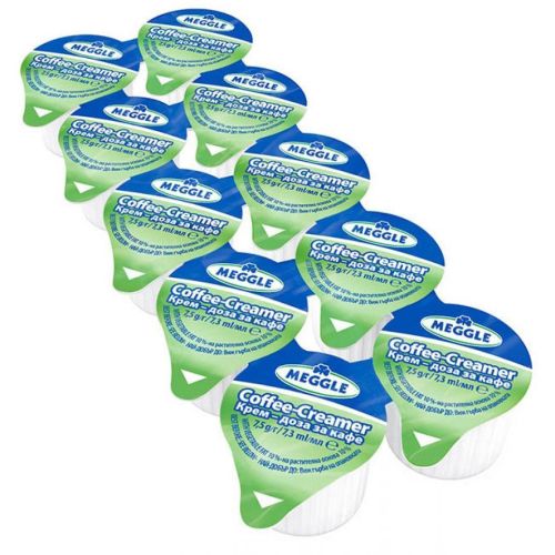 Meggle растителна добавка за кафе, 10 бр. х 7.5 г (75 г)