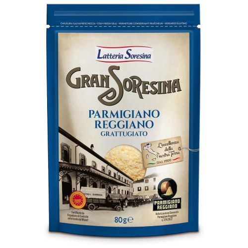 Latteria Soresina Gran Soresina настърган пармезан Пармиджано Реджано (80 г)