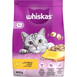 Whiskas пилешки гранули, храна за котки (800 г)