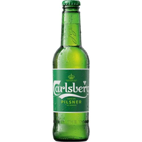 Carlsberg бира в бутилка (500 мл)