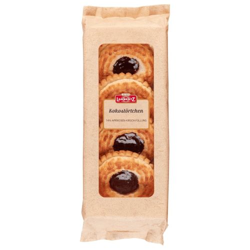 Lambertz косови тарталети с кайсия и череша (200 г)