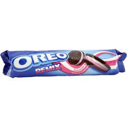 Oreo Remix бисквити ванилия и малина (157 г)