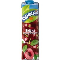Queen's плодова напитка с вишна (1 л)