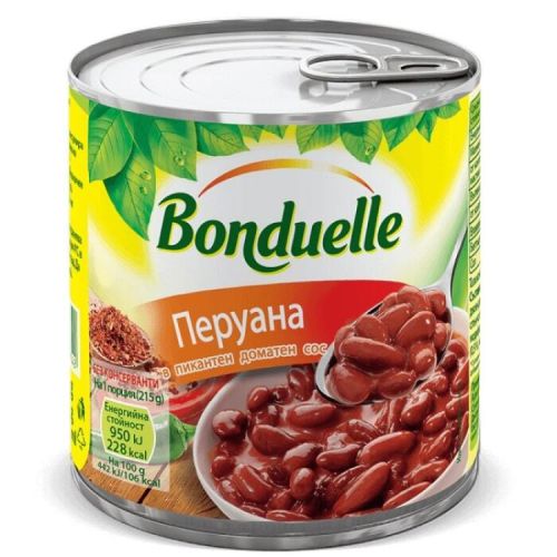 Bonduelle червен фасул перуана (430 мл)