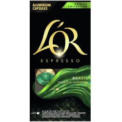 L'OR Origins Бразилия кафе капсули съвместими с Nespresso (10 бр.)