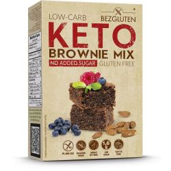 Bezgluten кето микс за брауни, без захар, без глутен (150 г)