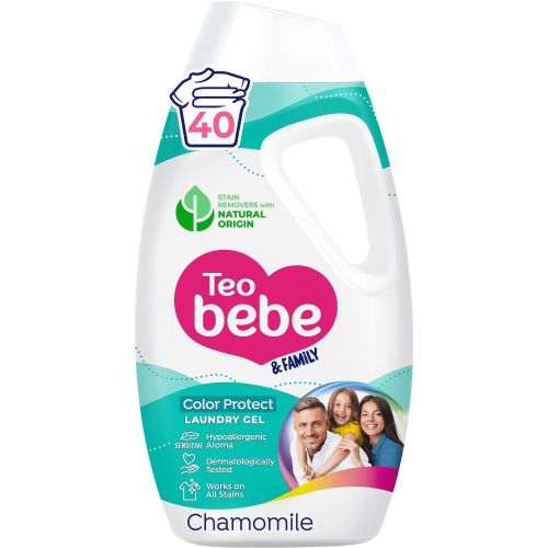 Teo Bebe Color Protect Camomile течен препарат за пране, 40 пранета (2.2 л)