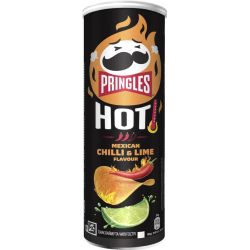 Pringles чишс хот чили и лайм (160 г)