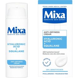 Mixa Hyaluronic Acid + Squalane крем против суха кожа (50 мл)