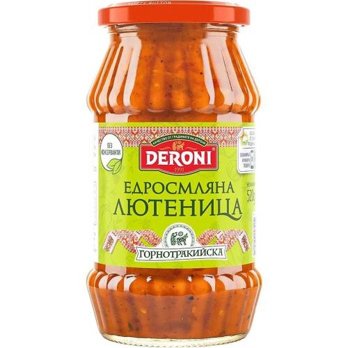 Deroni горнотракийска едросмляна лютеница (520 г)