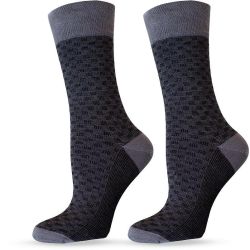 Happy Foottopia Premium чорапи сив памук 80%, размер 40 - 42 (1 бр.)