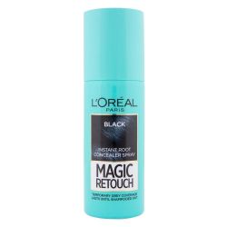 L'Oréal Magic Retouch спрей за бели корени 1, Black (75 мл)
