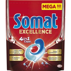Somat Excellence 4in1 таблетки за миялна машина (50 бр.)