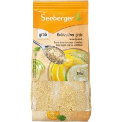 Seeberger едра, нерафинирана тръстикова захар (500 г)