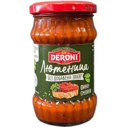 Deroni лютеница финносмляна без добавена захар (250 г)