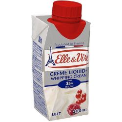 Elle & Vire сметана бита 35.1%, UHT (200 мл)