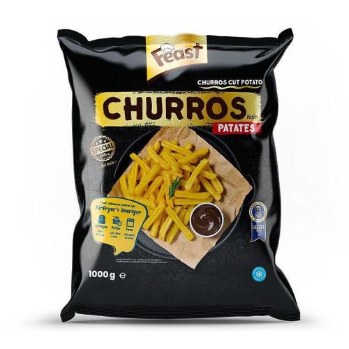 Feast бланширани картофи чурос (1 кг)