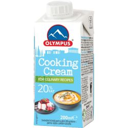 Olympus млечна сметана за готвене 20% UHT (200 мл)