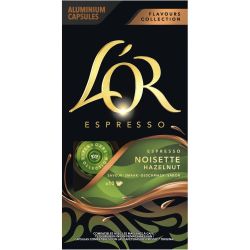 L'OR Espresso Hazelnut кафе капсули съвместими с Nespresso (10 бр.)