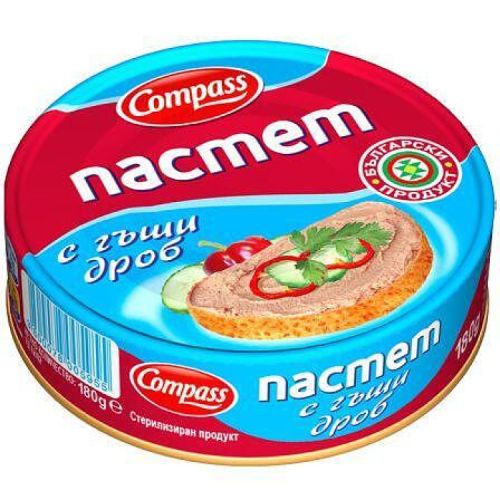 Компас пастет с гъши дроб (100 г)