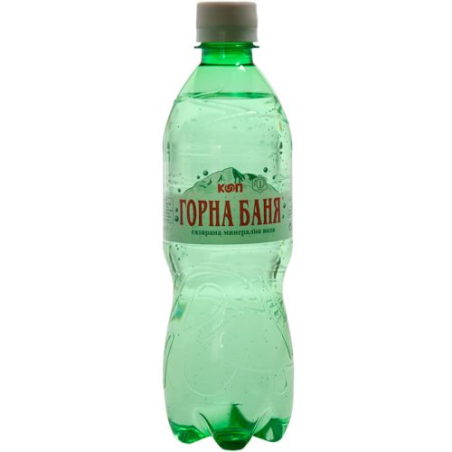 Горна Баня 1 минерална вода газирана (500 мл)