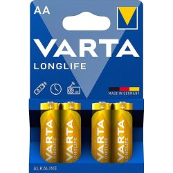 Varta Longlife алкални батерии AA (4 бр.)