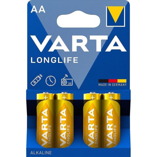 Varta Longlife алкални батерии AA (4 бр.)