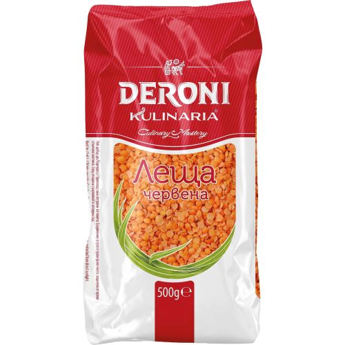 Deroni леща червена (500 г)