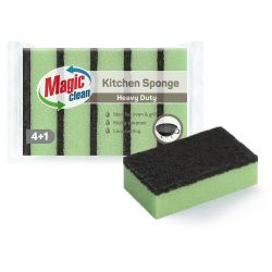 Magic Clean Heavy Duty домакинска гъба (5 бр.)