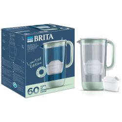 Brita Glass LED One кана за филтриране, 2.5 л, светлозелена (1 бр.)