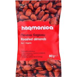 Harmonica био печени бадеми (80 г)