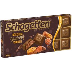 Schogetten млечен шоколад с лешников крем и кадаиф (100 г)