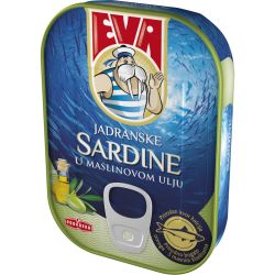 Eva сардини в зехтин (100 г)