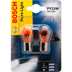 Bosch Pure Light PY21 W крушка за автомобил (2 бр.)