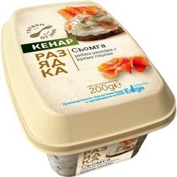 Кенар разядка сьомга с крема сирена (200 г)