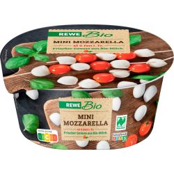 REWE Bio био мини моцарела (125 г)