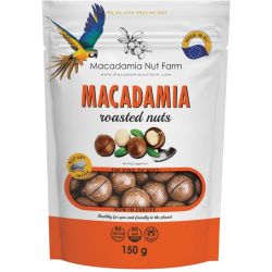 Macadamia Nut Farm печени ядки макадамия, предварително нарязани с черупки (150 г)