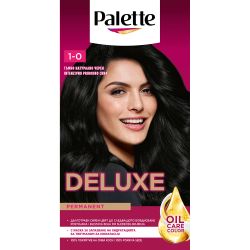 Palette Deluxe боя за коса тъмно натурално черно, 1-0 / 900 (1 бр.)