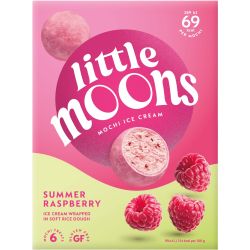 Little Moons сладолед мочи малина (192 г)
