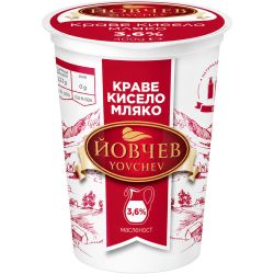 Йовчев краве кисело мляко 3.6% (400 г)