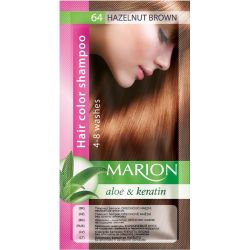 Marion оцветяващ шампоан 64 Орехово кафяво (40 мл)