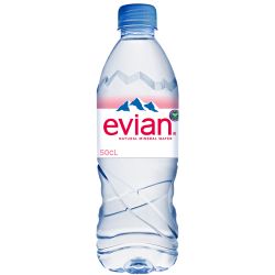 Evian минерална вода (500 мл)
