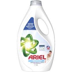 Ariel Sensitive Skin течен преперат за пране за бебешки дрехи, 40 пранета (1.8 л)