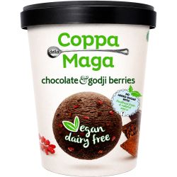 Coppa della Maga веган сладолед шоколад с годжи бери (475 мл)