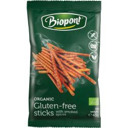 Biopont био солети с опушена подправка, без глутен (45 г)