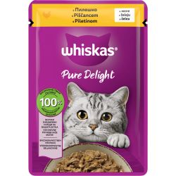 Whiskas Pure Delight пауч с пилешко (85 г)